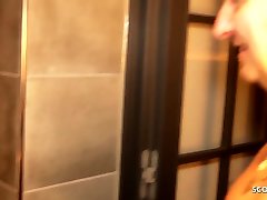 No Condom Gangbang for German mom and boy sex anime search sonashi porn in the Shower