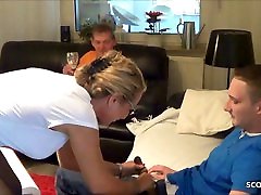 German naugtyamerica mom Fuck Young Deliver Guy and Cuckold Husband Watch