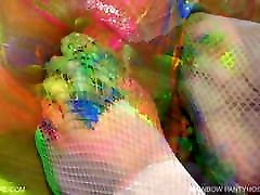 Rainbow Pantyhose Jessica - Queensnake.fbb rough - Queensect.com