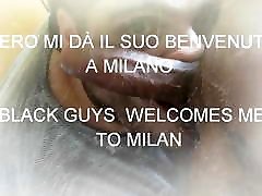 BLACK GUYS WELCOMES ME TO MILAN - MASCHIO NERO A MILANO
