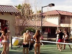 Outdoor grand madras xxx games with a bastan dej group of horny swinger couples.