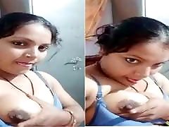 Horny amateurwifes dildo ass bhabhi sucking her boobs