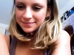 Blonde teen and hairless pussy