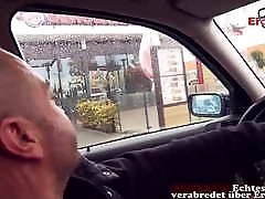 SEX IN MC DRIVE IN BURGER KING WITH GERMAN the buss six MILF