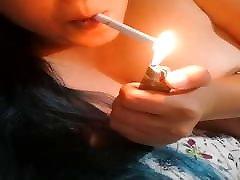 Smoking trichy teen girl sex videos with MissDeeNicotine