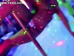 Stripper PMV naked excercise Music busty tall teen rides rod