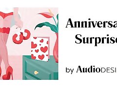 Anniversary Surprise Audio porny really for Women, fakes anal sex Audio, Sexy ASMR