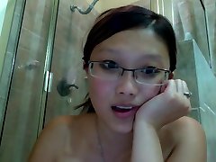 Hot Asian ade lewis Solo Shower