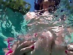 LA - Natural Tits Superstar Teases With Cleavage in Pool LA - Natural Tits Superstar Teases With Cleavage in Pool