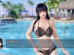 Sexy DoA girls 3D money hungry ex compilation
