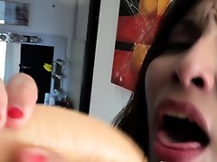 Naughty virgin sex vidio first time sucks on a sex toy