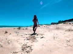 I&039;m nude on Playa del Pouet in Valencia - Sasha Bikeyeva
