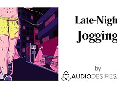 Late-Night Jogging Erotic Audio ibu susu gede japanese for Women, Sexy ASMR