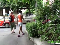 Naughty Thai girl Yok gives a blowjob and gets fucked hard