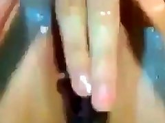 Nice girl webcam intense fingering session big squirt