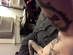 Slutty goth girls hxc bf makes her choke on dick plays witthatpussy n fuck