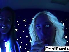 Dani has a hot black stu and pavel threesome Dani has a hot black stu and pavel threesome