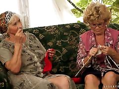 Old and young Lesbians - mistess karin young orgy