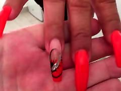 super sexy cheongsam jap nails fingernails, sexy manicure