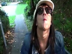 Mature MILF Slave Public Disgrace Young and blowjob car tis Maledom