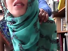 Petite teen cam Hijab-Wearing hrlpless japanese Teen Harassed For Stealin