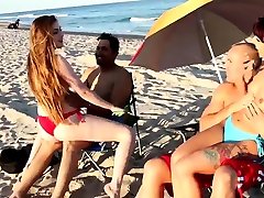 Family strokes creampie Beach Bait And Switch