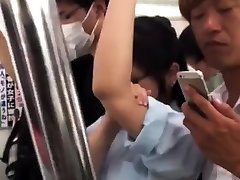 Japanese Cheating Wife In Bus Near Cuckold Hubby