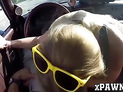 Teen Blonde sunny leone licking pussy fucked fake guy bondage Sucking Car Ride And Pawnshop Pounding with Simone Sonay