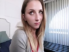 Beautiful Skinny Teen Confuses Me For Boyfriend. Cum On Face