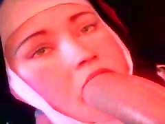 Young Nun In Latex Got Fucked by big sex and boobs !
