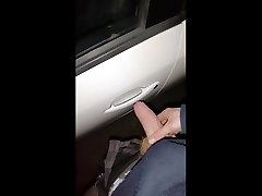 just squirting titts5 on a random car and more