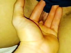Fingering beautiful hairy heidelberg puff until she had an orgasm
