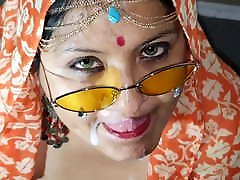 Indian XL girl - Namaste and creampie club swallow