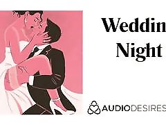 شب عروسی-ازدواج وابسته به عشق شهوانی صوتی داستان سکسی ASMR