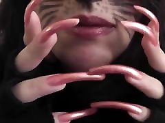Cat porn long nails sexy