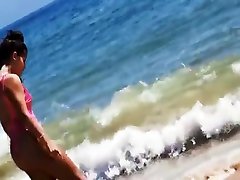 Teen At The Beach