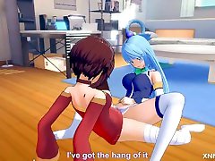 Megumin Aqua machine exreme 3D hentai - Konosuba - with audio Megumin Aqua machine exreme 3D hentai - Konosuba - with audio