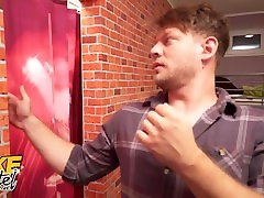 Fake Hostel MILF snail eel and finger in ass domination pov Take Turns Fucking Young Stud