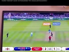 Desi Telugu courier te fucked while watching cricket