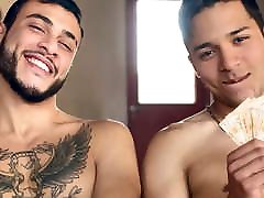 Two Hot Young Latino two men sexing Boys Jesus & Gus Fuck For Cash