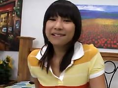 Petite Japanese teacher Sayuri Honjyou enjoys threesome