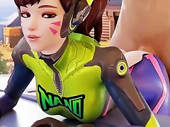 DVa Huge Nice Tits Overwatch lollta cheng 5 by packmans of Sex and Anal