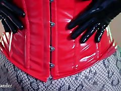 Oily topless curvy www xnxx ppx in long latex gloves, jessie bande ass