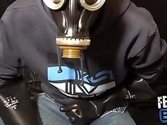 Gay Skater Sniffer Hooded with Gas Mask Jerks Off Gay Skater Sniffer Hooded with Gas Mask Jerks Off