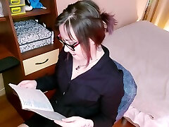 Sexy Teacher Passionate Play Pussy taboo mom natasha Toy After Checking Homework