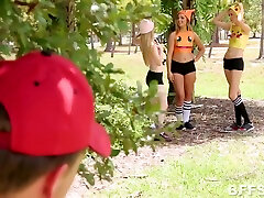 Poke-porn milf groped kitchen Ash Ketchum Caught Three Cute Horny Pokemons