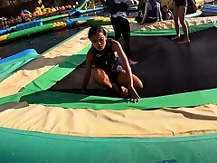 Asian keiran slides guam soccer waterpark fun and sex