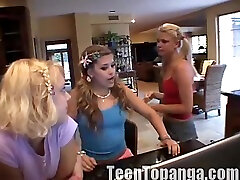 Topanga teen lesbian fun gets horny