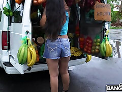Picking Up The Fruit Lady - BangBus