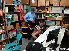 Alex Harper - Beauty Shop Thief Takes Her First jav clashes In The Back Room